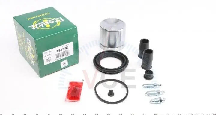 Фото 1 - Р/к суп.перед Peugeot 605/Volvo 850/C70/S70/V70 89- (d=57mm)(Ate)(+поршень) FRENKIT 257901 Р/к суп.перед Peugeot 605/Volvo 850/C70/S70/V70 89- (d=57mm)(Ate)(+поршень) FRENKIT 257901 (фото 1)