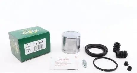 Р/к суп.перед Hyundai Elantra/KIA Cerato (d=57mm)(Mando)(+поршень) FRENKIT 257960