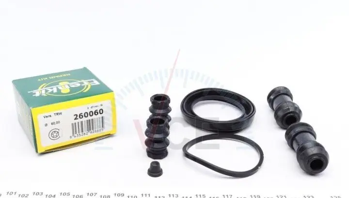 Фото 1 - Р/к суп.перед Audi A6 (C7)/MB C-Class (W204)/E-Class (W212) (d=60mm)(TRW) FRENKIT 260060 Р/к суп.перед Audi A6 (C7)/MB C-Class (W204)/E-Class (W212) (d=60mm)(TRW) FRENKIT 260060 (фото 1)