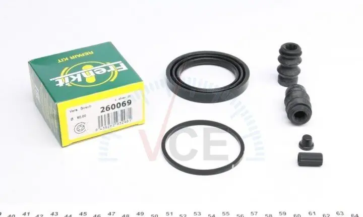 Р/к суп.перед Honda CR-V (III/IV)/Toyota Corolla (E18) (d=60mm)(Bosch) FRENKIT 260069 (фото 1)