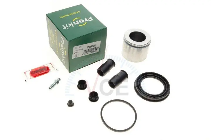 Фото 1 - Ремкомплект суппорта (переднего) mb m-class (w163) 98-05 (d=60mm) (kelsey-hayes) (+ поршень) FRENKIT 260955 Ремкомплект суппорта (переднего) mb m-class (w163) 98-05 (d=60mm) (kelsey-hayes) (+ поршень) FRENKIT 260955 (фото 1)