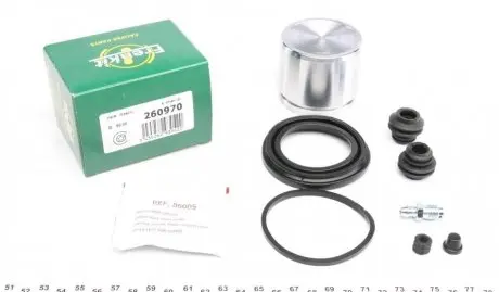 Р/к суп.перед Hyundai Sonata (YF/LF/DN8)/Kia Sportage (JE/SL/QL) (d=60mm)(Kasko/Mobis)(+поршень) FRENKIT 260970