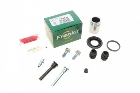 Ремкомплект суппорта (заднего) hyundai sonata 98-04 (d=34mm) (mando) (+поршень/направляющая) FRENKIT 734036