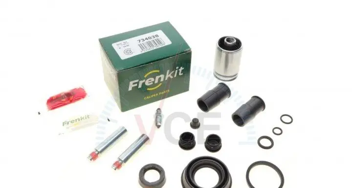 Фото 1 - Ремкомплект суппорта (заднего) toyota yaris 05- (d=34mm) (+поршень/направляющая) (ate) FRENKIT 734038 Ремкомплект суппорта (заднего) toyota yaris 05- (d=34mm) (+поршень/направляющая) (ate) FRENKIT 734038 (фото 1)