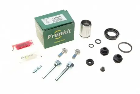 Ремкомплект супорта (заднього) hyundai solaris/kia rio 11- (d=34mm)(+ поршень/напрямна) (mando) FRENKIT 734050