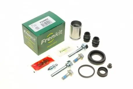 Ремкомплект супорта (заднього) kia rio 17- (d=34mm) (+ поршень/напрямна) (mando)superkit FRENKIT 734063