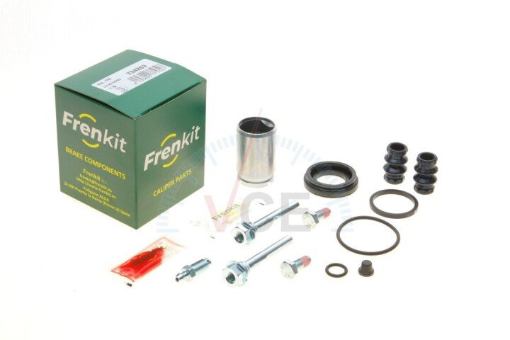 Ремкомплект супорта (заднього) renault megane/scenic 08- (d=34mm) (trw) (+поршень/напрямна) superkit FRENKIT 734263 (фото 1)