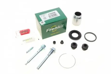 Ремкомплект суппорта (заднего) nissan x-trail 01-13 (d=35mm) (akebono) (+ поршень/направляющая) FRENKIT 735066