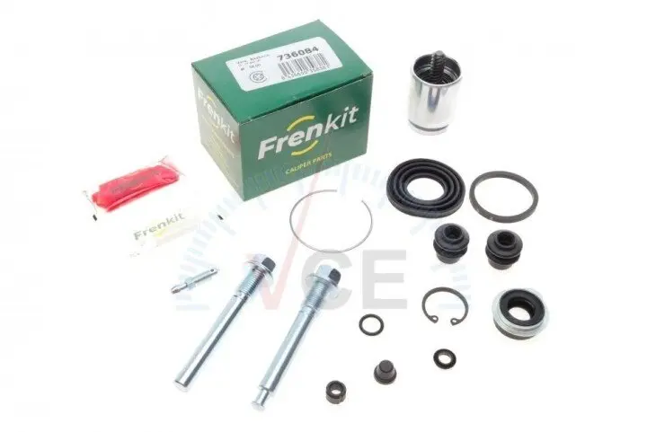 Фото 1 - Ремкомплект суппорта (заднего) mazda 6 02-07 (d=35mm) (akebono) (+поршень/направляющая) FRENKIT 736084 Ремкомплект суппорта (заднего) mazda 6 02-07 (d=35mm) (akebono) (+поршень/направляющая) FRENKIT 736084 (фото 1)