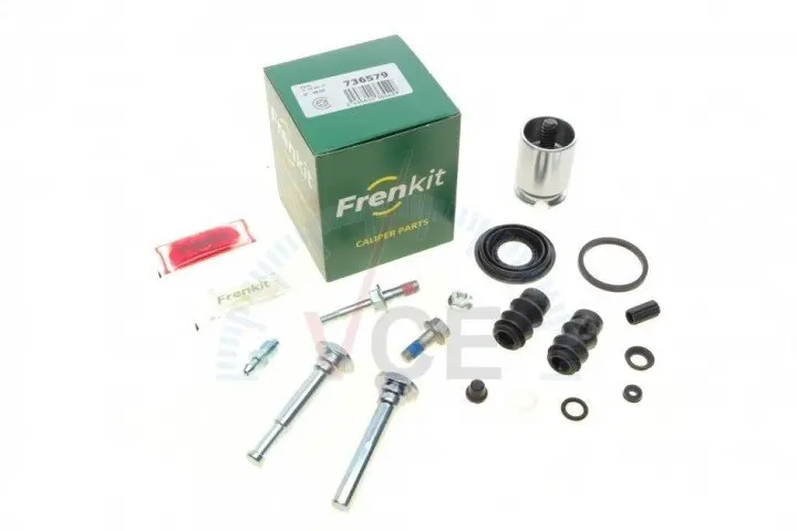 Ремкомплект суппорта (заднего) fiat punto/toyota corolla 05- (d=36mm) (+поршень/направляющая)(bosch) FRENKIT 736579 (фото 1)