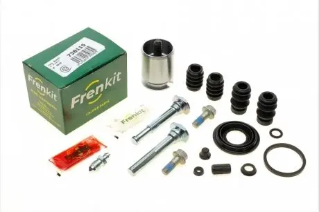Р/к суп.зад Audi/Citroen/Fiat/Ford/Peugeot/Renault/Skoda/VW (d=38mm)(Bosch)(+поршень/направляющие) FRENKIT 738115