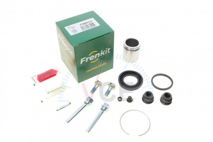 Ремкомплект супорта (заднього) toyota rav 4 08- (d=38mm) (advics) (+поршень/напрямна) FRENKIT 738414 (фото 1)