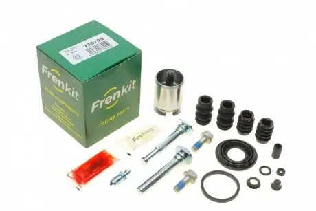 Ремкомплект суппорта (заднего) vw caddy iii 04-15 (d=38mm) (bosch) (+поршень с мех/направляющая) FRENKIT 738705