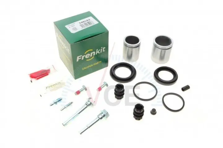 Р/к суп.перед Citroen C5/Opel Vivaro/Renault Trafic (d=40/45mm)(Lucas/TRW)(+2 поршня/направляючі) FRENKIT 740162 (фото 1)