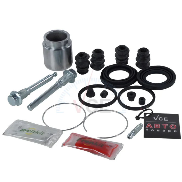 Ремкомплект суппорта (заднего) mazda 626/opel frontera 92- (d=42mm)(+поршень/направляющая) (akebono) FRENKIT 742191 (фото 1)