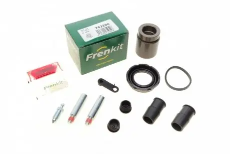 Ремкомплект суппорта (заднего) bmw 5 (e39/e61) 97- (d=42) (+поршень/направляющая) (ate) FRENKIT 742200