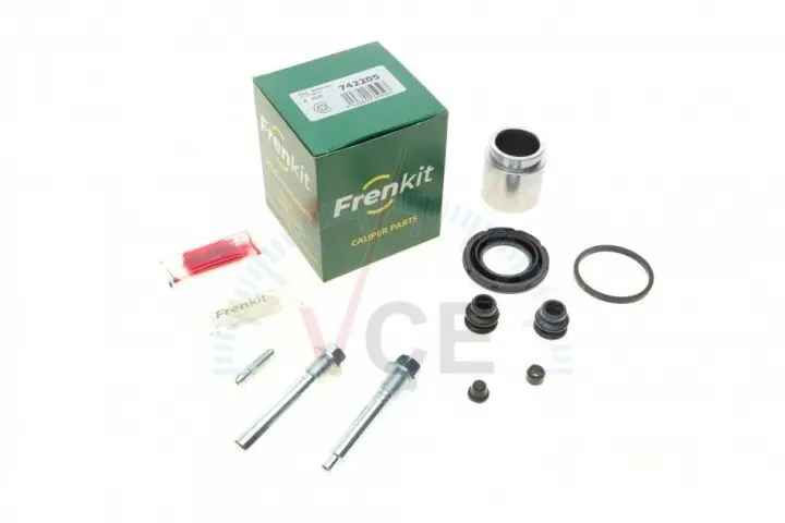 Ремкомплект суппорта (заднего) lexus rx 04- (d=42mm) (+поршень/направляющая) (akebono) FRENKIT 742205 (фото 1)