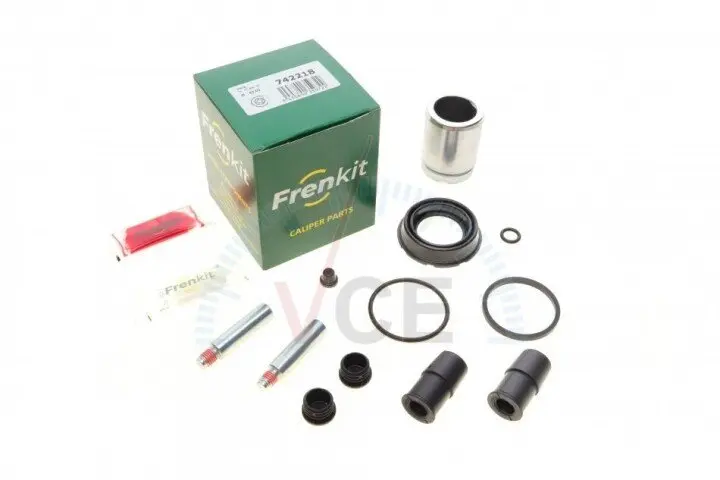 Ремкомплект суппорта (заднего) vw golf vii 12- (d=42) (+поршень/направляющая) (ate) FRENKIT 742218 (фото 1)