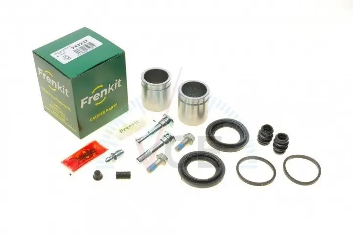 Фото 1 - Р/к суп.перед Hyundai Santa Fe I (d=43mm)(Mando)(+поршень/направляючі) FRENKIT 743227 Р/к суп.перед Hyundai Santa Fe I (d=43mm)(Mando)(+поршень/направляючі) FRENKIT 743227 (фото 1)