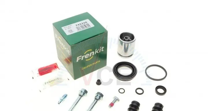 Фото 1 - Ремкомплект супорта (заднього) audi a8 98-02 (d=43mm) (поршень/напрямна) (lucas) superkit FRENKIT 743230 Ремкомплект супорта (заднього) audi a8 98-02 (d=43mm) (поршень/напрямна) (lucas) superkit FRENKIT 743230 (фото 1)