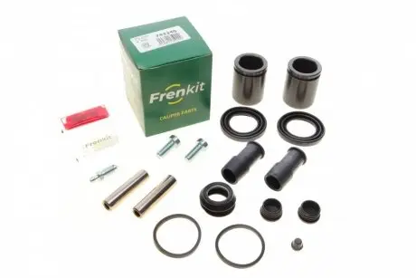 Ремкомплект супорта (переднього) audi a4/a6/vw passat 96-05 (d=43mm) (+2 поршня/напрямна)(lucas) FRENKIT 743245