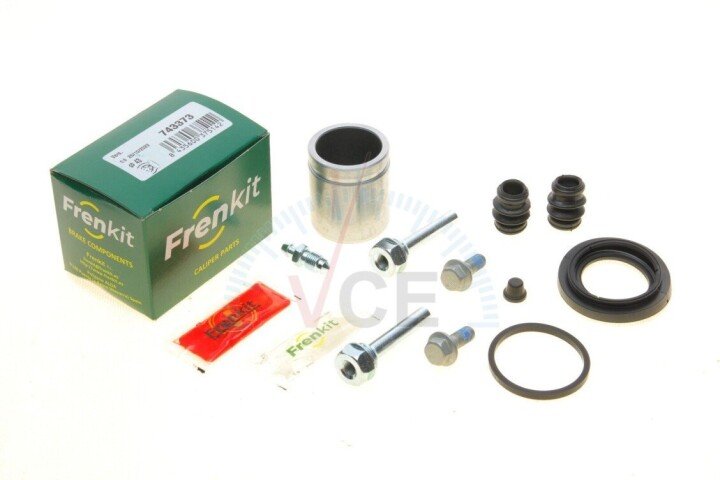 Ремкомплект суппорта (заднего) hyundai terracan 01-06 (d=43mm) (+поршень) (mando) (+поршень/направляющая) superkit FRENKIT 743373 (фото 1)