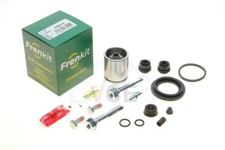 Ремкомплект суппорта (заднего) citroen jumpy/peugeot expert 16- (d=45mm) (ate) (+поршень/направляющая) superkit FRENKIT 745414 (фото 1)