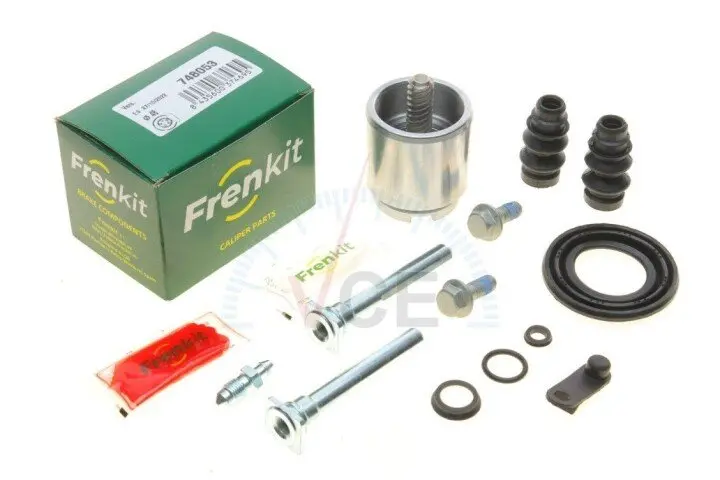 Ремкомплект суппорта (заднего) vw amarok 10- (d=48mm) (+ поршень/направляющая) (bosch) FRENKIT 748053 (фото 1)