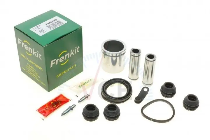 Ремкомплект суппорта (переднего) citroen saxo 96-04 (d=48mm)(bendix)(+1 поршень/направляющая)superkit FRENKIT 748308 (фото 1)