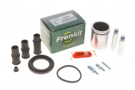 Ремкомплект супорта (переднього) vw golf iii (d=48mm) (ate) (+поршень/направляюча) superkit FRENKIT 748333