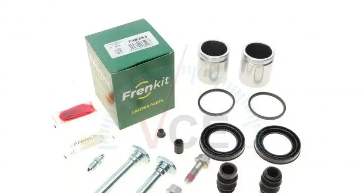 Фото 1 - Ремкомплект суппорта (переднего) ford transit 06- (d=48 мм)(bosch)(+2 поршня/направляющая) superkit FRENKIT 748353 Ремкомплект суппорта (переднего) ford transit 06- (d=48 мм)(bosch)(+2 поршня/направляющая) superkit FRENKIT 748353 (фото 1)
