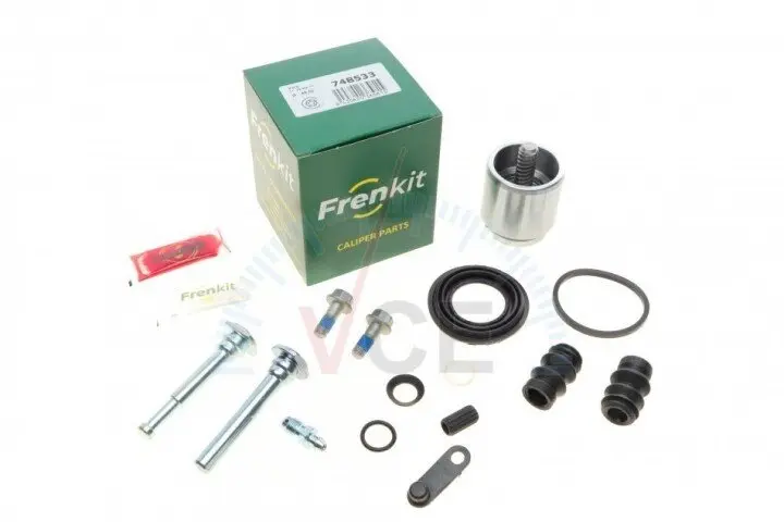 Ремкомплект супорта (заднього) ford transit 06-14 (d=48mm)(bosch)(+1 поршень/напрямна) superkit FRENKIT 748533 (фото 1)