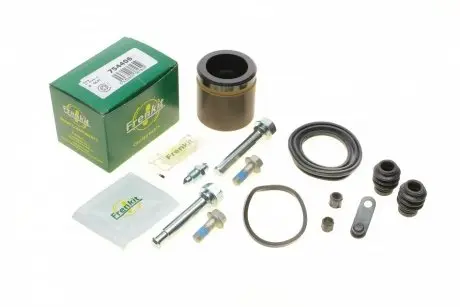 Ремкомплект суппорта (переднего) citroen c4/peugeot 301 12- (d=54mm)(mando)(+1 поршень/направляющая) FRENKIT 754406