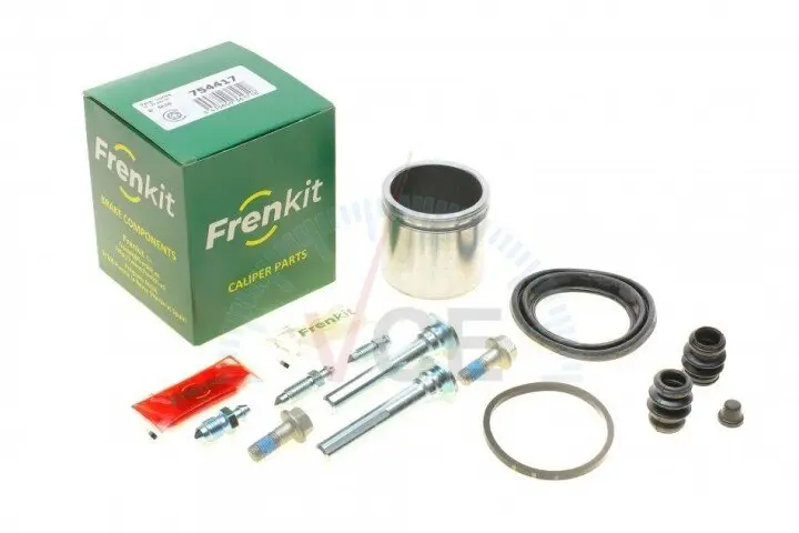 Ремкомплект супорта (переднього) rover 200 01- (d=54mm) (trw)(+1 поршень/направляюча) superkit FRENKIT 754417 (фото 1)