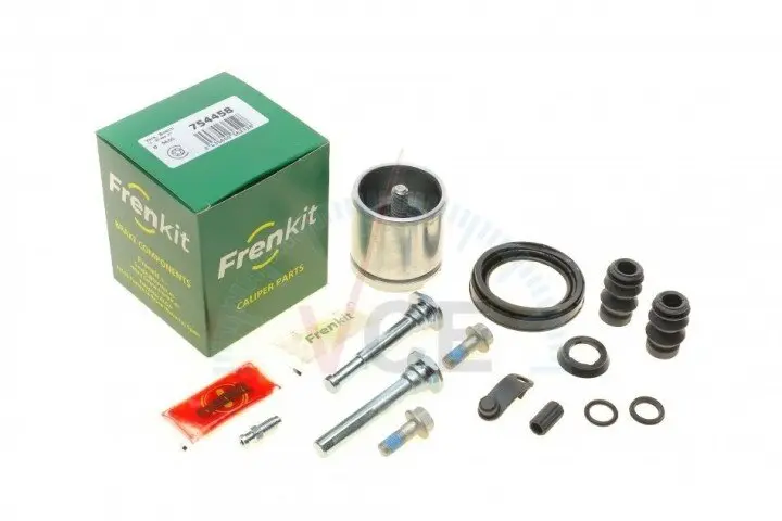 Фото 1 - Ремкомплект суппорта (переднего) citroen c5 04- (d=54mm)(bosch)(+1 поршень/направляющая) superkit FRENKIT 754458 Ремкомплект суппорта (переднего) citroen c5 04- (d=54mm)(bosch)(+1 поршень/направляющая) superkit FRENKIT 754458 (фото 1)
