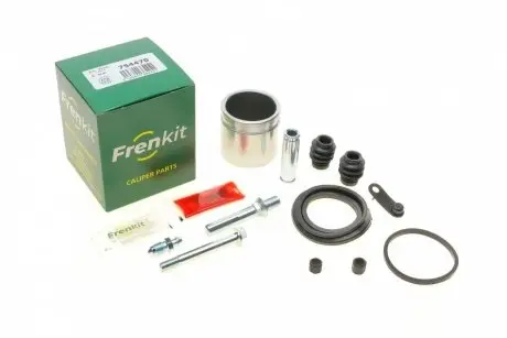 Ремкомплект суппорта (переднего) hyundai elantra/kia rio iii 00-(d=54mm)(mando)(+1 поршень/направляю) FRENKIT 754470