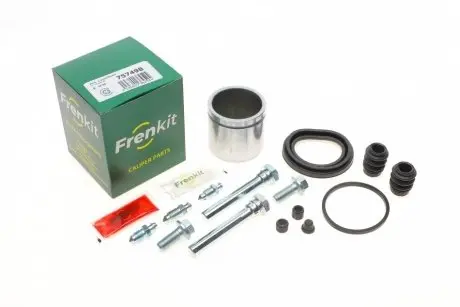 Ремкомплект суппорта (переднего) honda legend 96- (d=57mm)(nih)(+2 поршня/направляющая) superkit FRENKIT 757498
