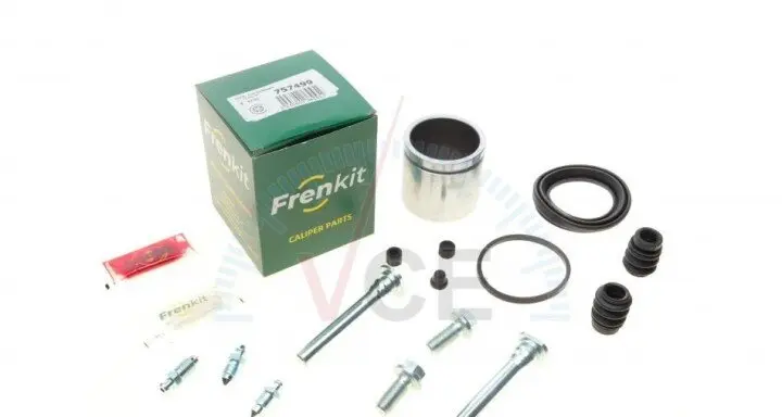 Фото 1 - Ремкомплект супорта (переднього) honda accord -98 (d=57mm)(lucas)(+2 поршня/напрямна) superkit FRENKIT 757499 Ремкомплект супорта (переднього) honda accord -98 (d=57mm)(lucas)(+2 поршня/напрямна) superkit FRENKIT 757499 (фото 1)
