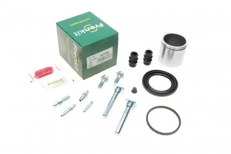 Ремкомплект суппорта (переднего) mb c-class (w203) 00- (d=57mm) (lucas) (+поршень/направляющая) superkit FRENKIT 757508