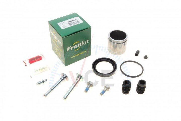 Ремкомплект супорта (переднього) ford mondeo 00-07(d=57mm)(bosch)(+2 поршня/напрямна) superkit FRENKIT 757512 (фото 1)