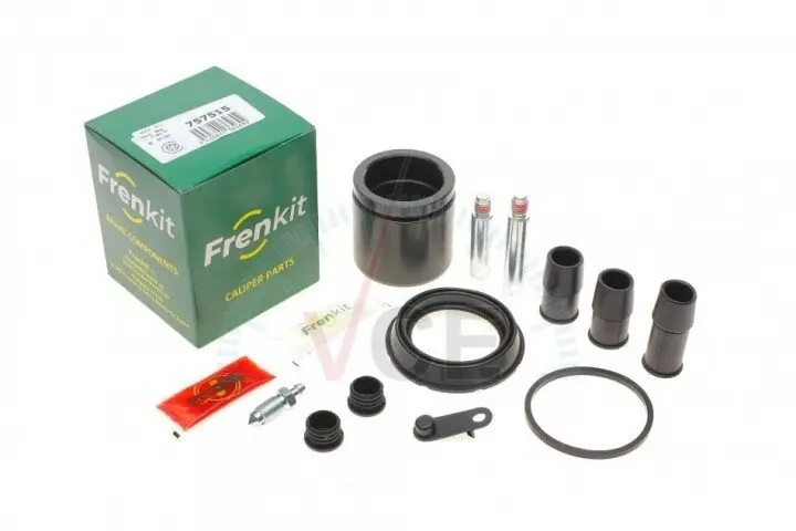 Ремкомплект суппорта (переднего) bmw 3 (e93) 06-13 (d=57mm)(ate)(+ поршень/направляющая) superkit FRENKIT 757515 (фото 1)