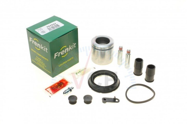 Ремкомплект супорта (переднього) opel vectra 00-08 (d=57mm)(ate)(+2 поршня/напрямна) superkit FRENKIT 757527 (фото 1)