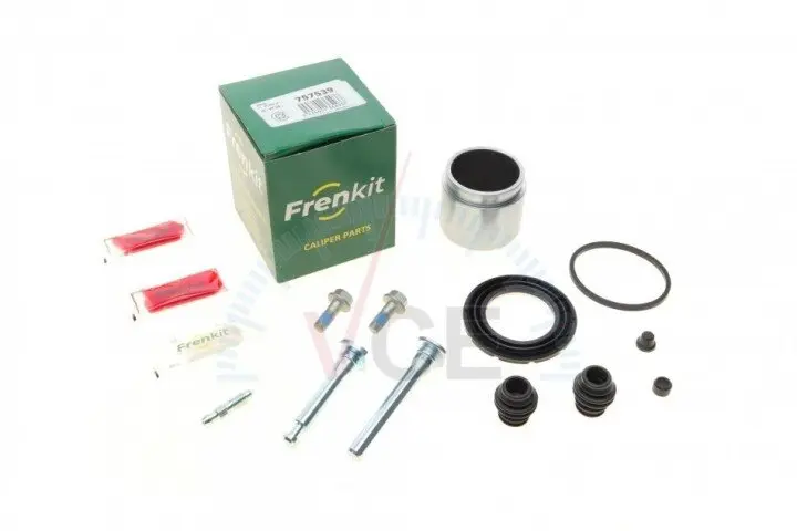 Фото 1 - Ремкомплект суппорта (переднего) nissan qashqai 13- (d=57mm)(akeb)(+2 поршня/направляющая) superkit FRENKIT 757539 Ремкомплект суппорта (переднего) nissan qashqai 13- (d=57mm)(akeb)(+2 поршня/направляющая) superkit FRENKIT 757539 (фото 1)