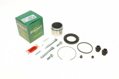 Ремкомплект супорта (переднього) mitsubishi lancer 03-08 (d=60mm)(akeb)(+2 поршня/напрямна)super FRENKIT 760561