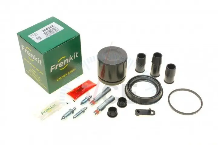 Ремкомплект суппорта (переднего) bmw 5 (f10) 10- (d-60mm)(ate)(+2 поршня/направляющая) superkit FRENKIT 760562 (фото 1)