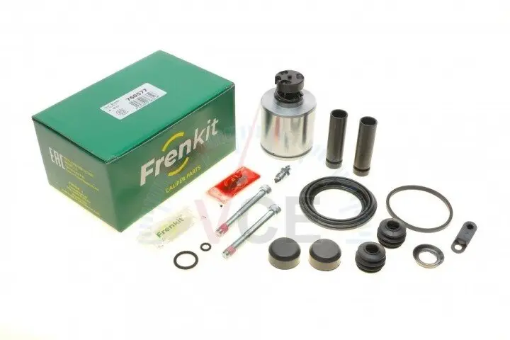 Ремкомплект супорта (заднього) iveco daily 06-14 (d=60mm)(+2 поршня/напрямна) superk(brembo) FRENKIT 760577 (фото 1)