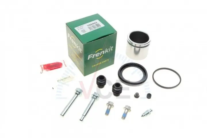 Ремкомплект супорта (переднього) opel insignia 08-18 (d=60mm)(mando)(+2 поршня/напрямна)superkit FRENKIT 760903 (фото 1)