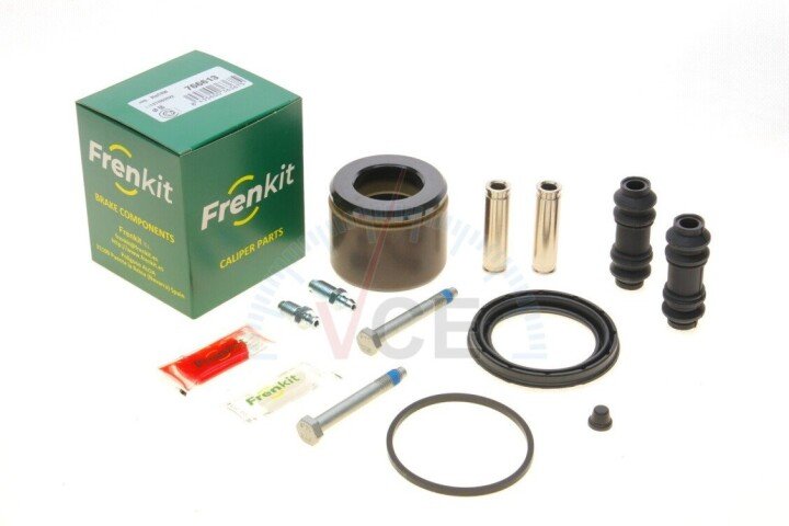 Ремкомплект супорта (переднього) jeep grand cherokee/wrangler 95-07 (d=66mm) (+поршень) (trw) (+поршень/напрямна) superkit FRENKIT 766613 (фото 1)