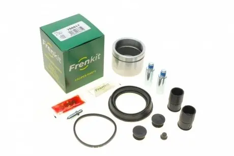 Ремкомплект супорта (переднього) citroen jumpy/peugeot expert 16- (+2 поршня/направляюча) superkit FRENKIT 766617