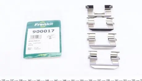 Планка суппорта (переднего) прижимная (к-кт) hyundai i30 11- (sumit) FRENKIT 900017